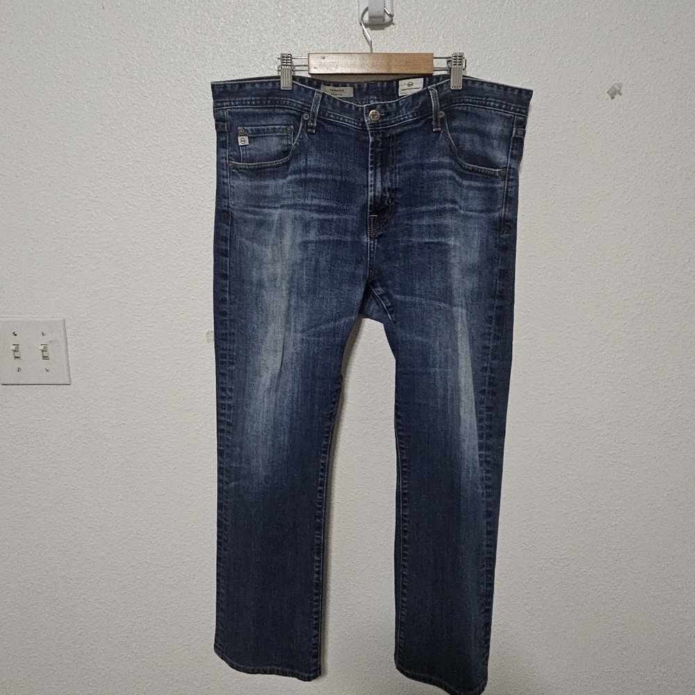 Mens Ag Adrianna Goldschmied the protégé straight leg jeans size 38